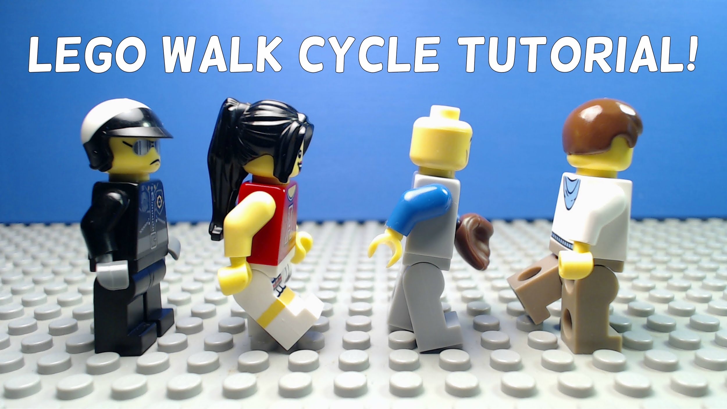 Stop Motion Walk Cycles